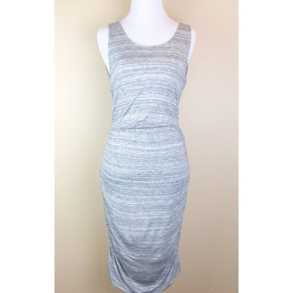 Charlotte Russe Dresses & Skirts - Charlotte Russe• Grey Side Ruching Dress
